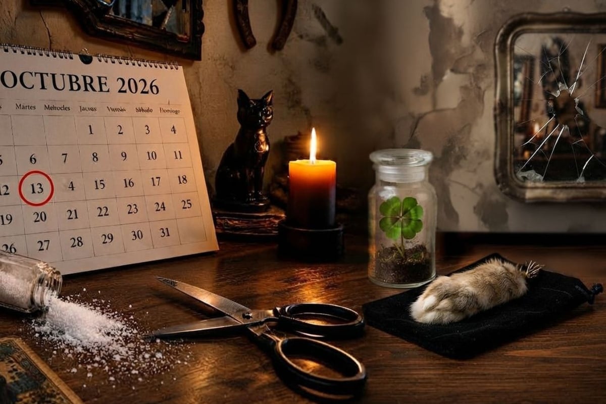 Muchos prefieren no casarse ni viajar en esta fecha por temor a la mala suerte. Conoce el origen de esta popular superstición y las creencias que la mantienen vigente. Foto: IA.