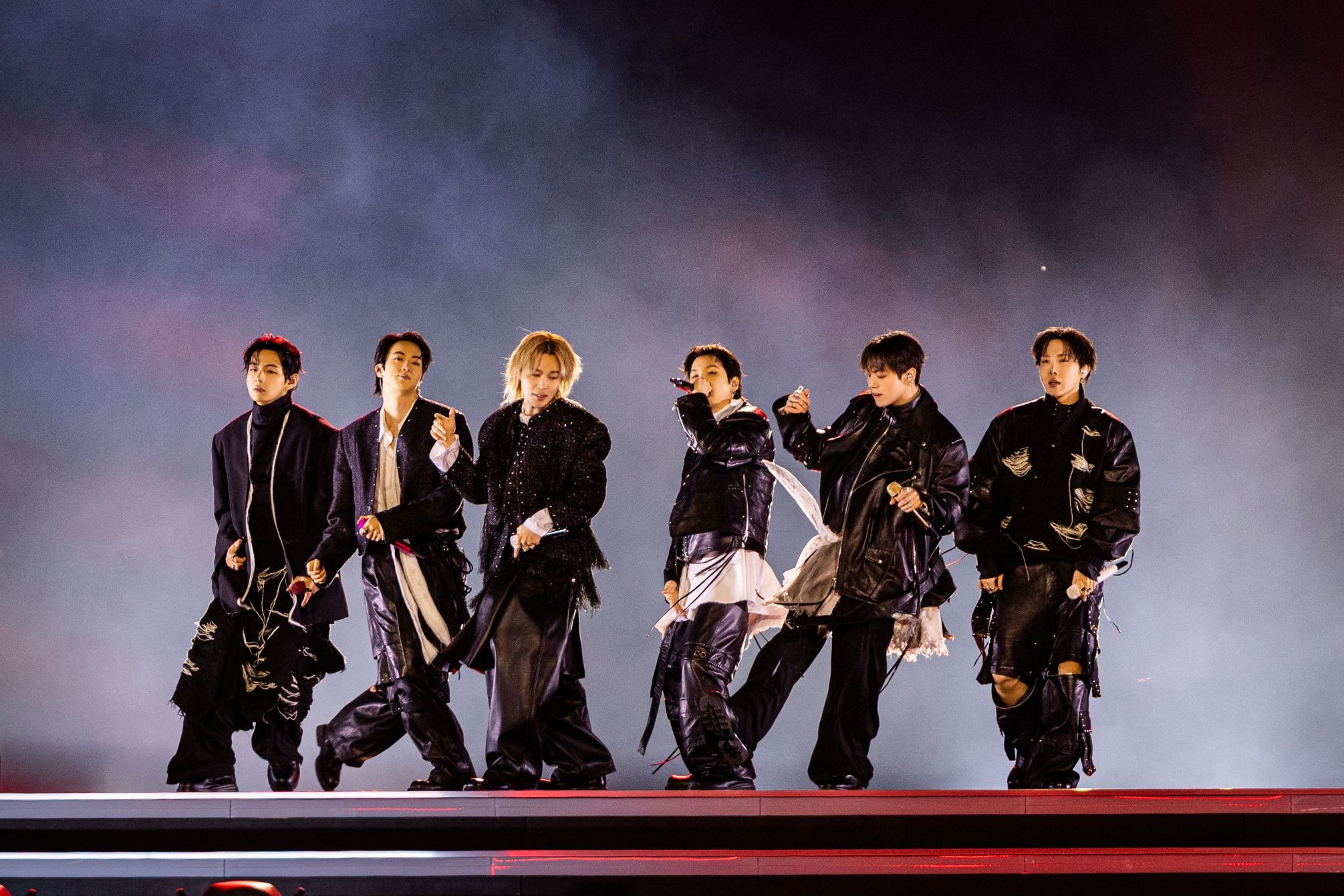 BTS. Foto: BIGHIT MUSIC and NETFLIX / AFP