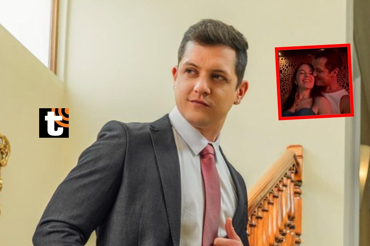 Gino Pesaressi y su nueva pareja