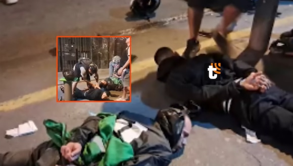 TROME - ¡Balacera cerca a cierres de campaña! Cambista fue el blanco de los delincuentes en Jirón de la Unión