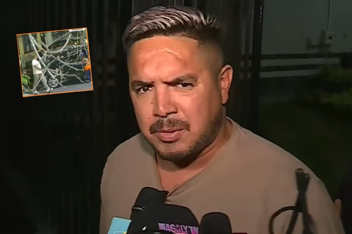 Juan Manuel Vargas afirmó que no estaba ebrio al momento de chocar su camioneta. (Captura Latina Noticias)