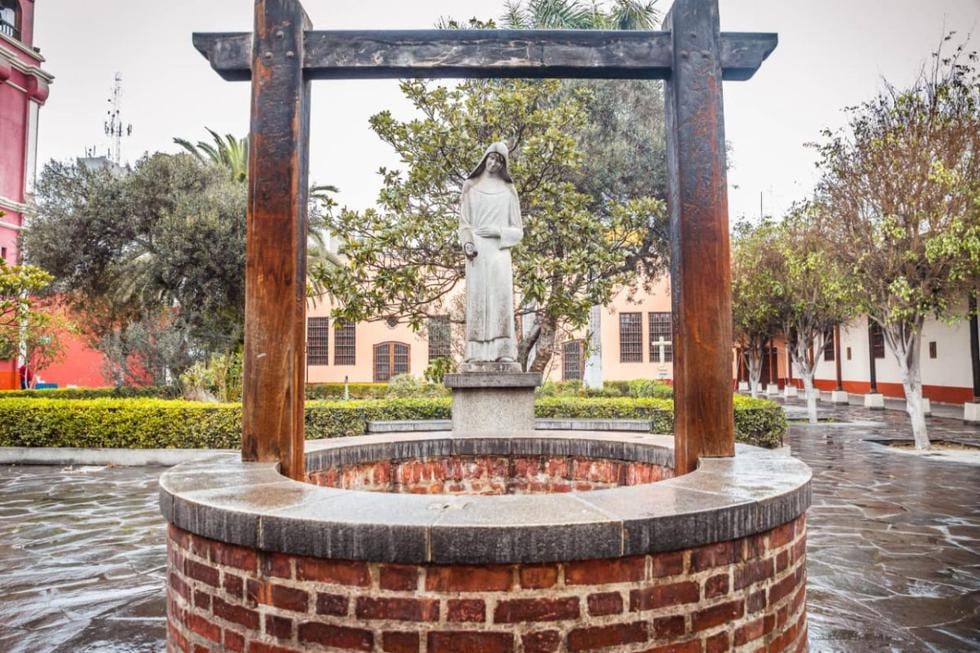 Pozo de los deseos de santa Rosa de Lima. Foto: Internet.