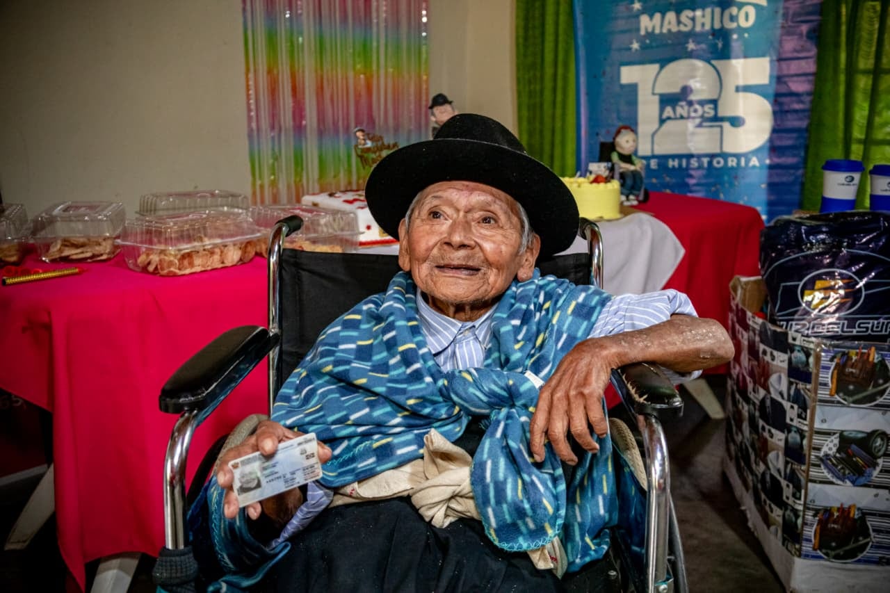 Fallece ‘Mashico’, el peruano más longevo, a días de cumplir 126 años