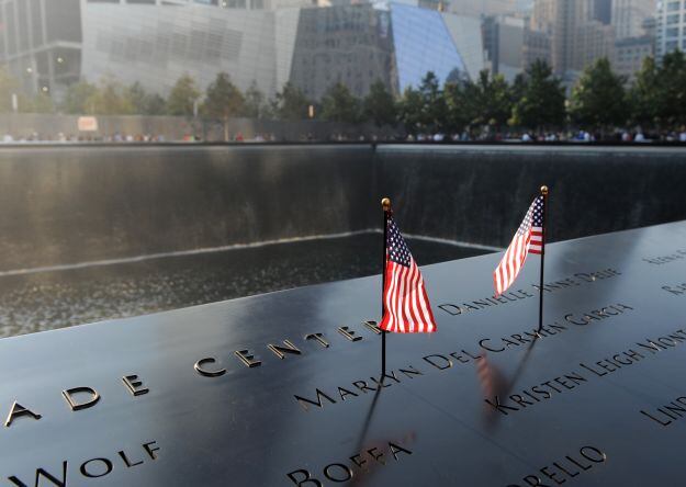 Memorial en la Zona Cero de Nueva York, lugar donde estaban las Torres Gemelas. (Foto: AFP)