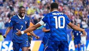 Ousmane Dembélé anotó su primer GOL en Copas del Mundo en el Francia - Irak | VIDEO