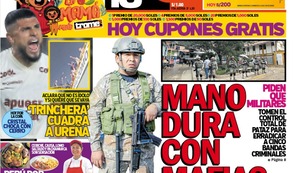 MANO DURA CON MAFIAS DEL ORO