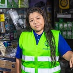 Viviana conquistó a sus clientes con buen trato y confianza