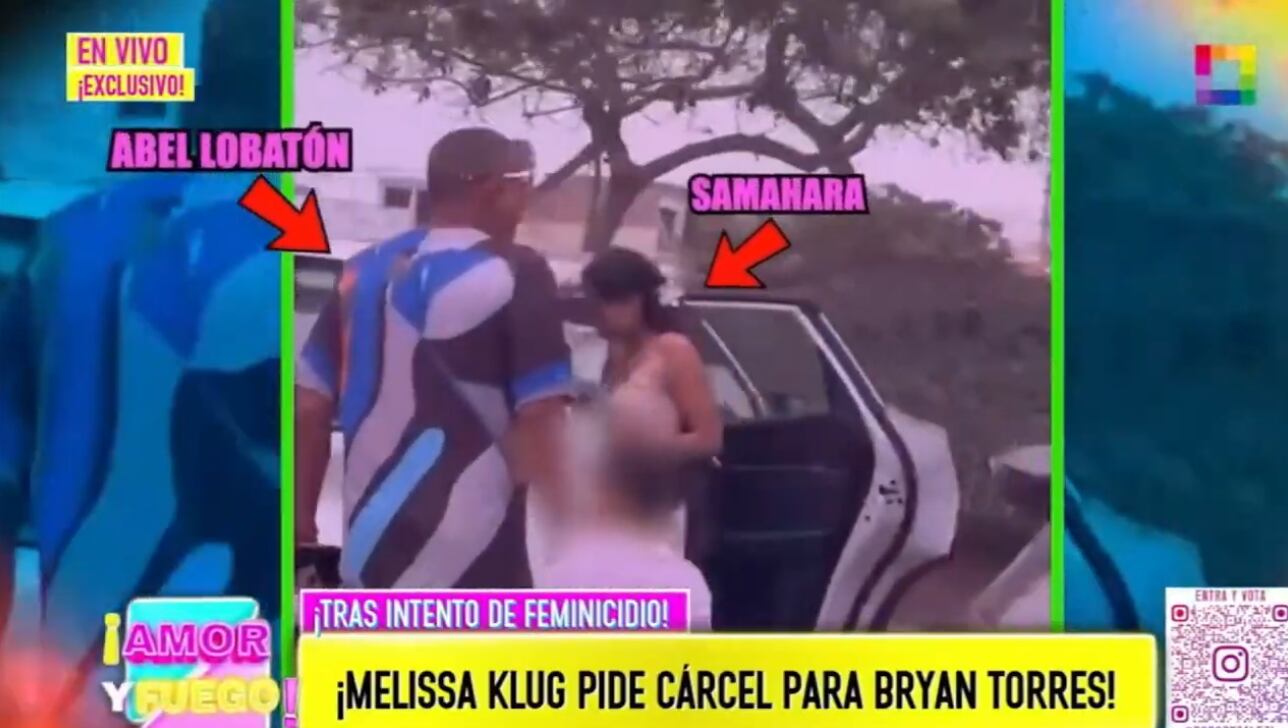 Abel Lobatón llevó a su hija Samahara y a sus nietas a almorzar a Punta Hermosa, pero se desconoce si le aconsejó tras lo sucedido con Bryan.