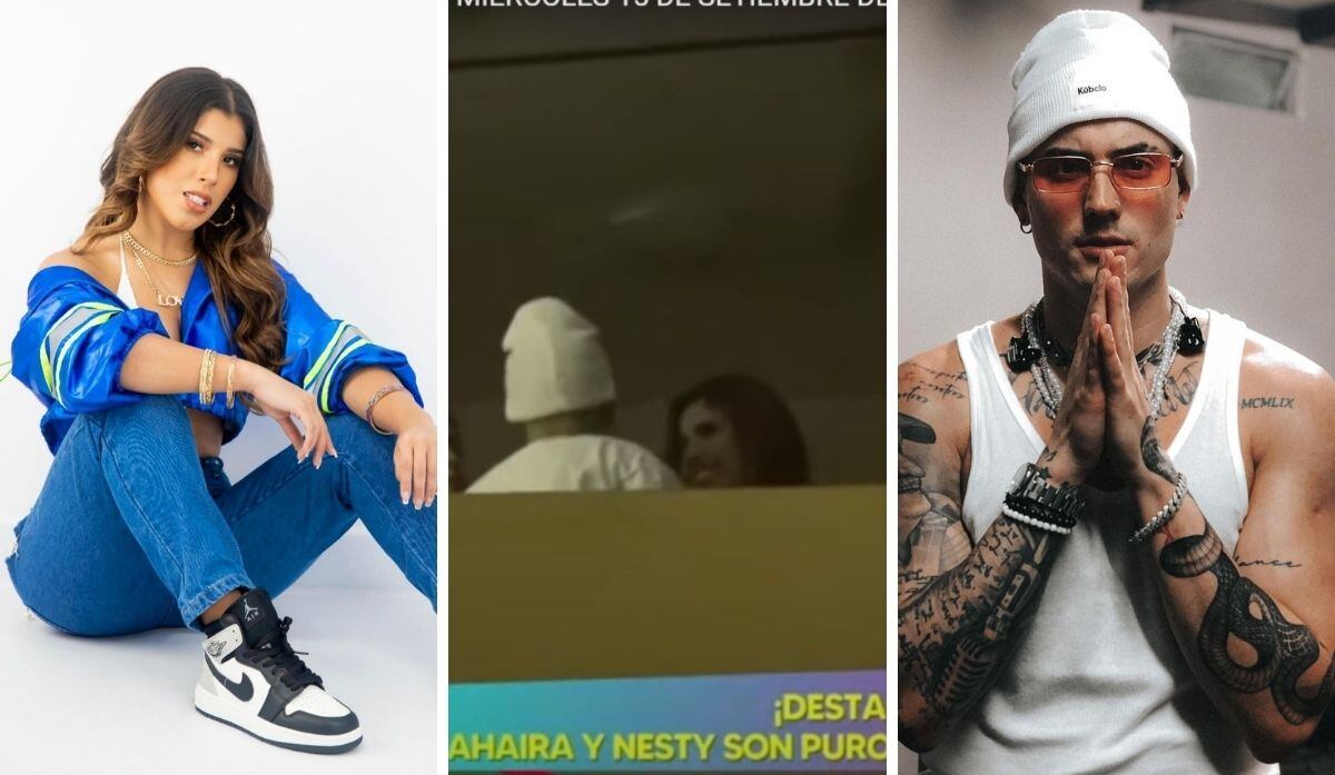 Yahaira Plasencia y Nesty fueron vistos muy cariñosos en una fiesta en un departamento ubicado en San Isidro. (Composición: captura Willax TV / Instagram)