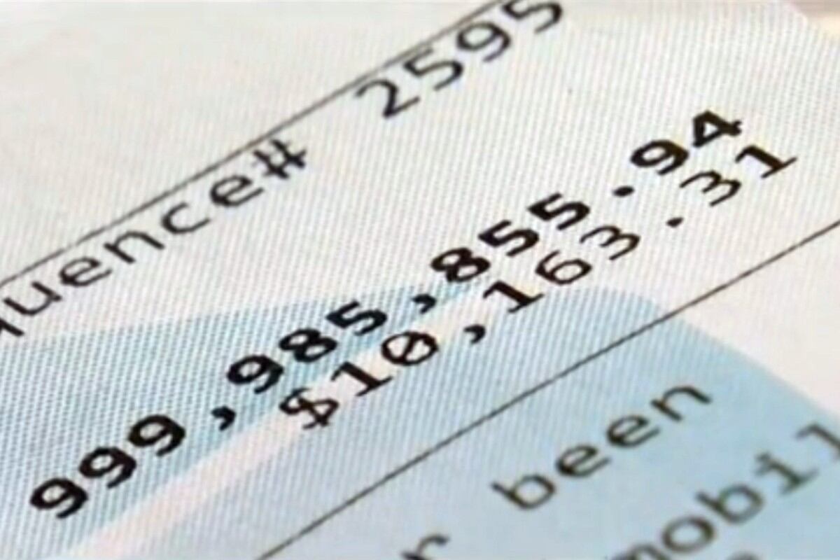 Julia Yonkowski encontró que tenía un saldo de US$999,985,855.94 en su cuenta. (Foto: YouTube | WFLA)