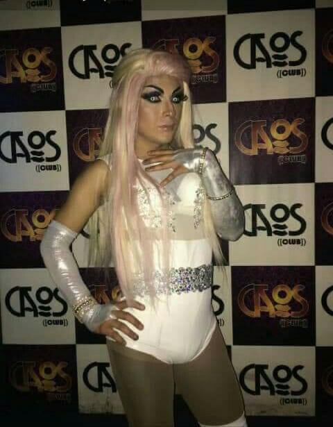 También fue drag queen y se hacía llamar 'Lúcifer'. (Archivo personal)