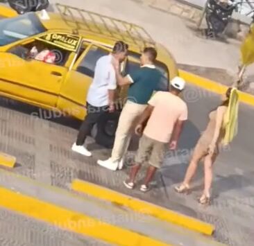 Florcita Polo y su novio tras fiesta de Año Nuevo