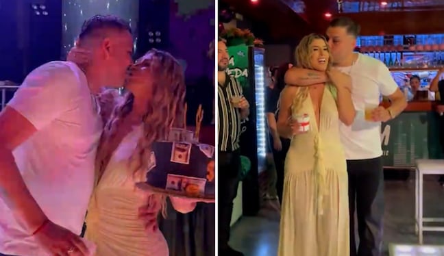 ¡A puro amor! Yahaira Plasencia sorprende a Luis Fernando por su cumpleaños 40 con romántica celebración