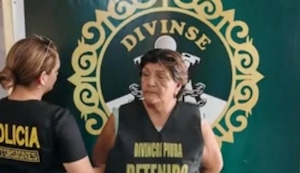 Piura: Detienen a mujer de 71 años acusada de extorsión | VIDEO