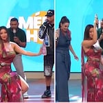 ¡Sacó los pasos prohibidos! Xiomy Kanashiro sorprende al bailar junto a Lil Silvio & El Vega en vivo