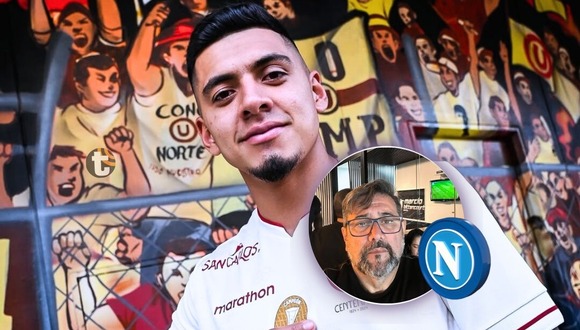 Narciso Algamis habla sobre interés de Napoli de Italia (Video: @EstudioFutbol)
