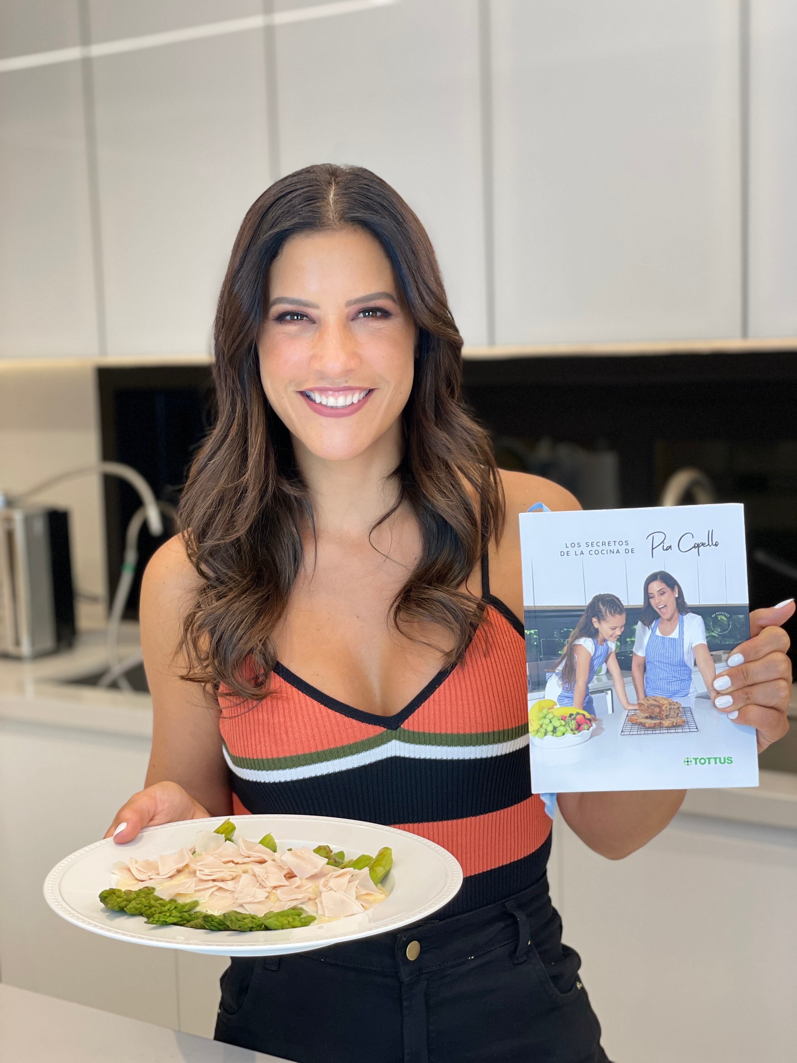 María Pía Copello acaba de lanzar su libro 'Los secretos de la cocina de Pía Copello'