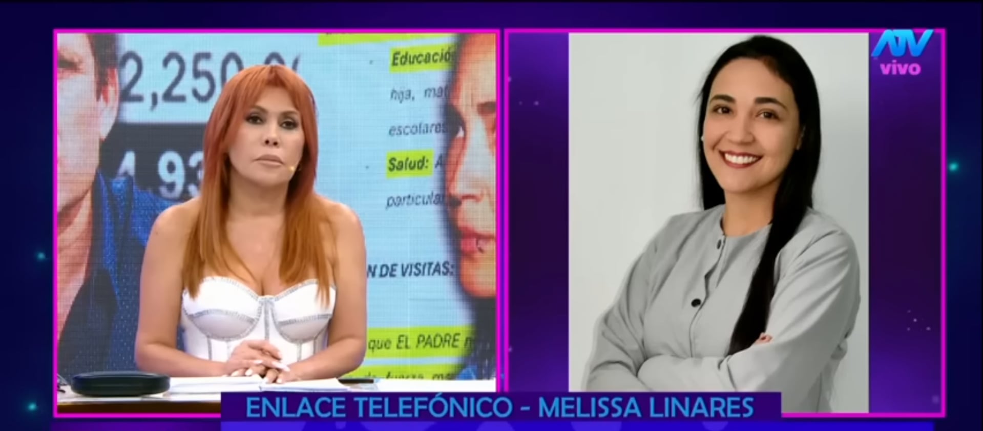 Melissa Linares rompe su silencio y cuenta cómo fue su relación con Paco Bazán. (Fuente: ATV)