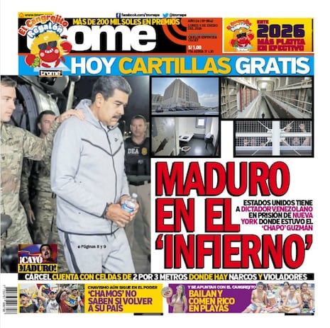 MADURO EN EL ‘INFIERNO’