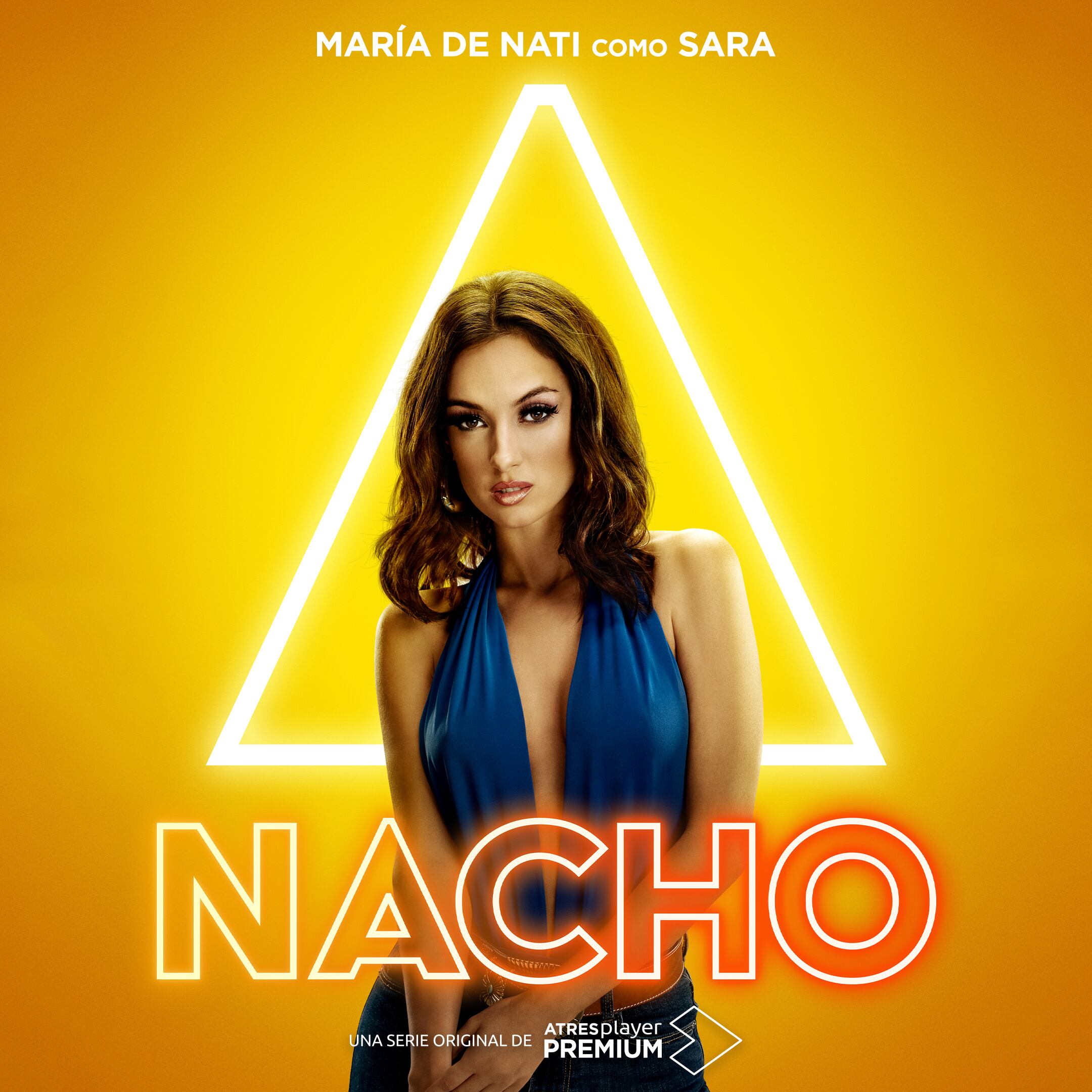 María de Nati como Sara Bernat en la serie "Nacho" (Foto: ATRESplayer PREMIUM)