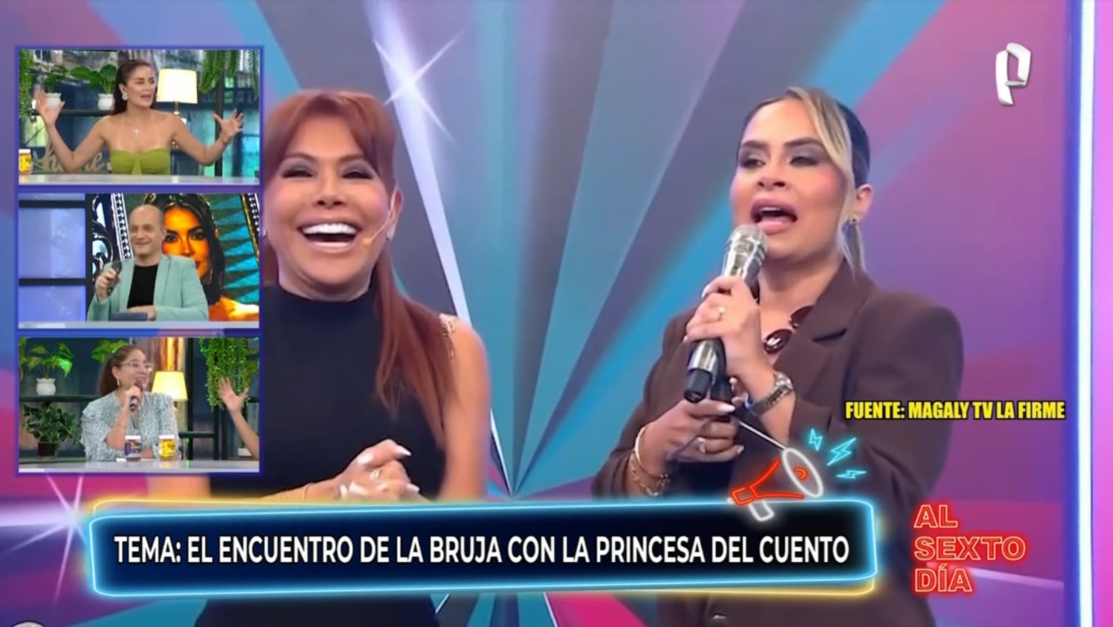 Laura Spoya dice que podría ir a una entrevista con Magaly siempre y cuando la urraca responda de manera alturada.