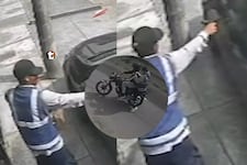 ¡Terror en la mañana! Sicario disfrazado de obrero baleó a conductor y huyó en moto en San Juan de Lurigancho