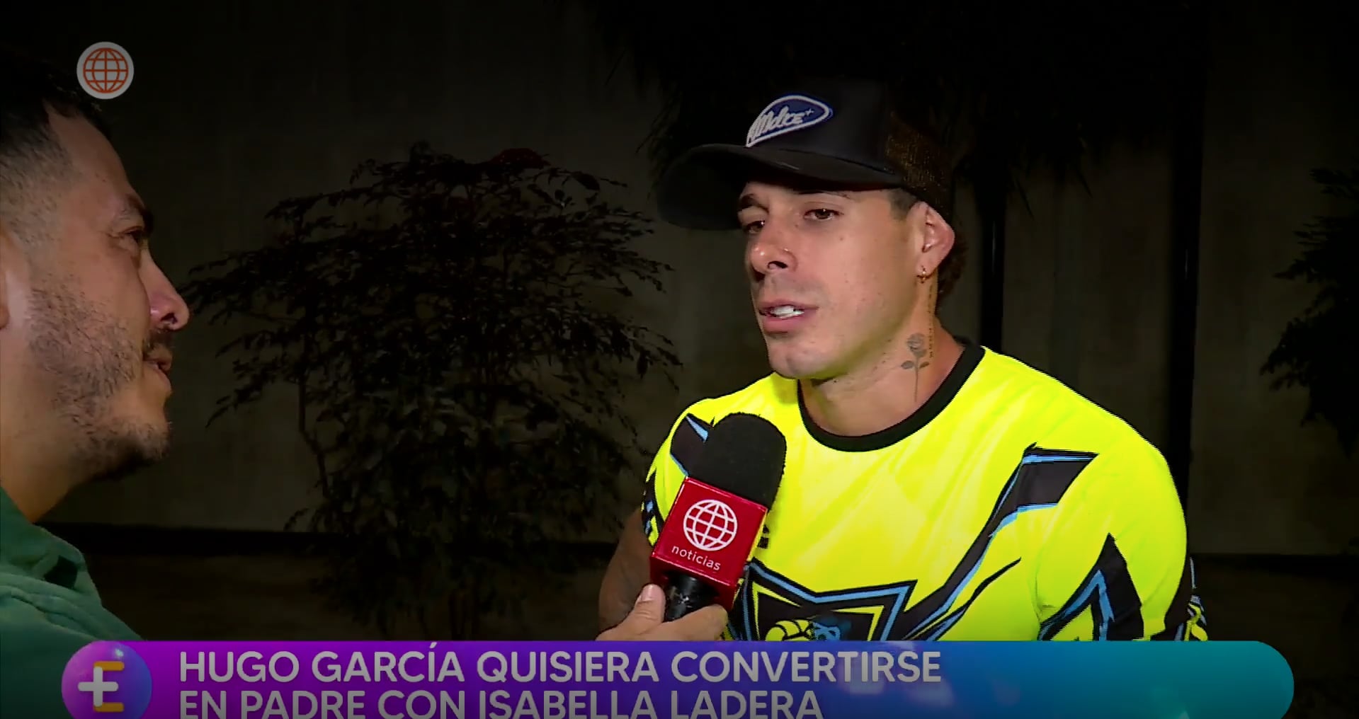 Chico reality habla sobre la posibilidad una familia con Isabella Ladera. (Foto: América TV)