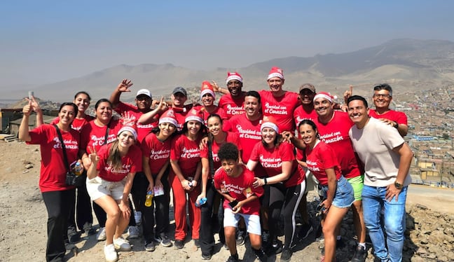 Cuto Guadalupe llevó la Navidad a Pachacútec