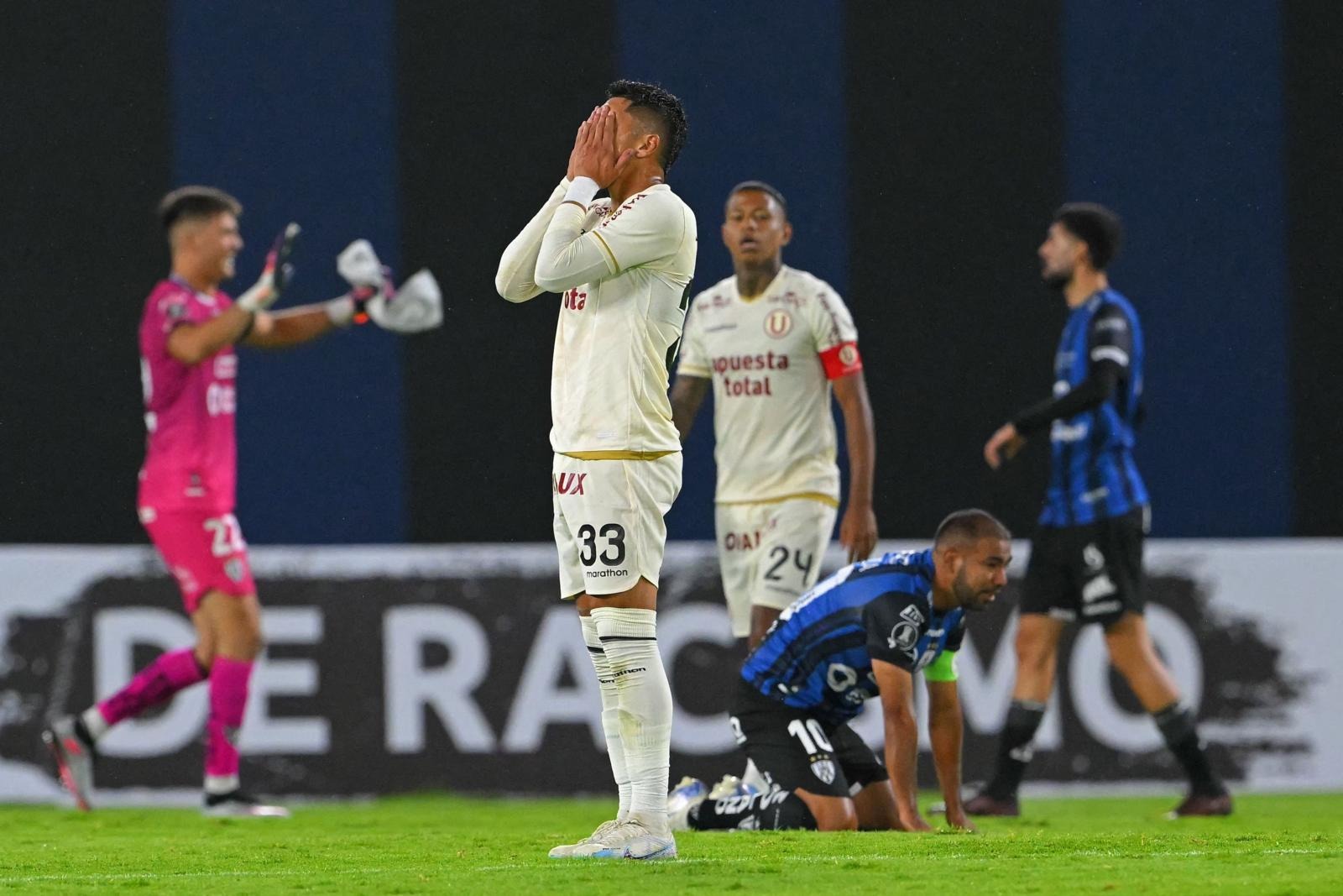 Lo sufre Universitario. Volvió a perder en la Copa Libertadores (Agencias)