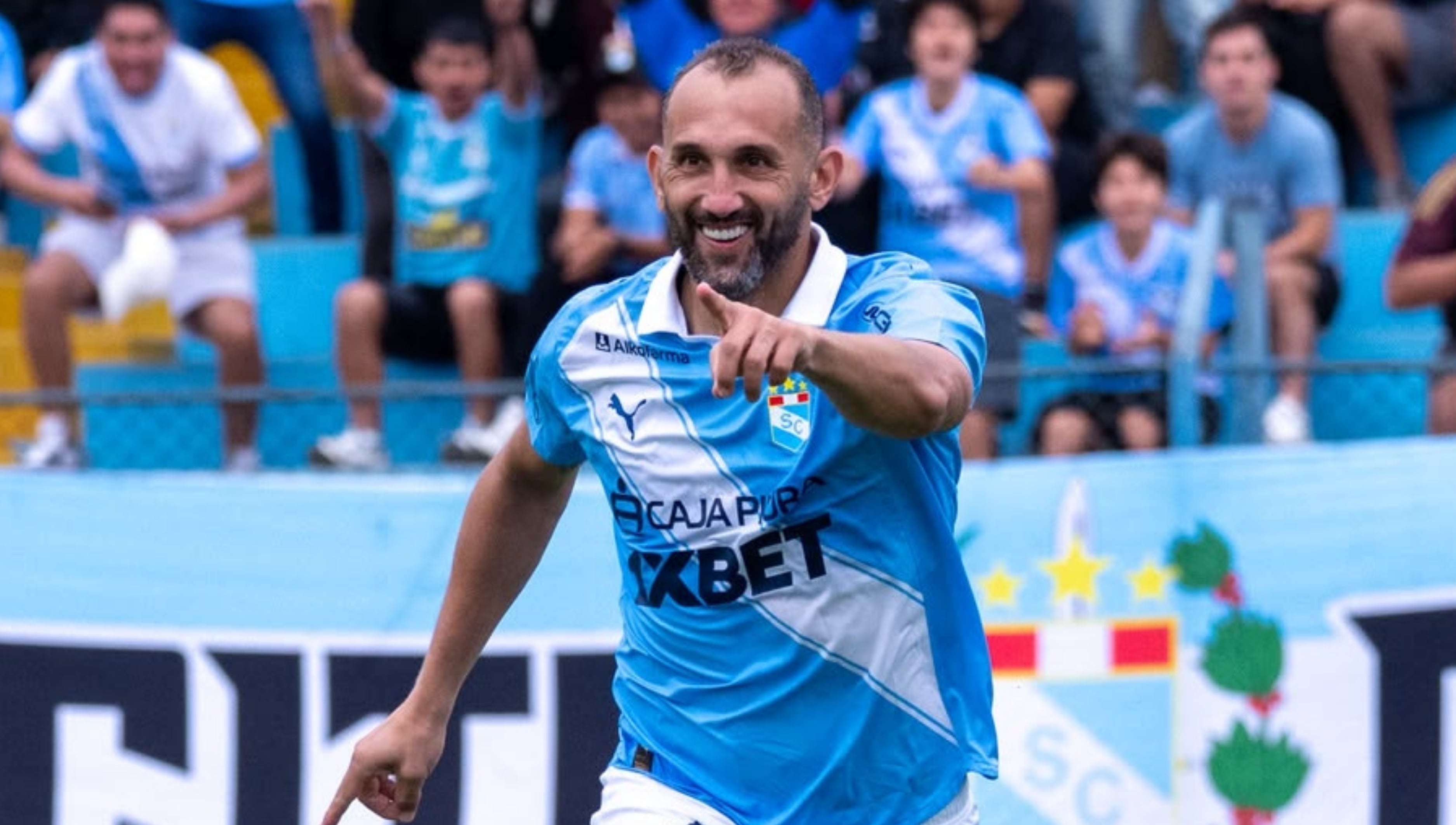 Hernán Barcos es una de las armas en ataque de Sporting Cristal. (Foto: Paloma del Solar / GEC)