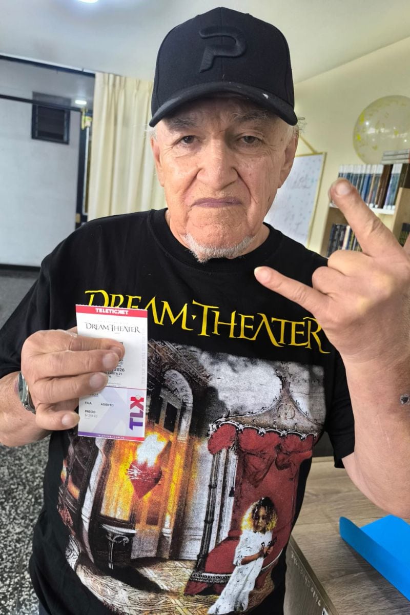 Félix Rivera se hizo viral en redes sociales por su gusto por el rock. Foto: Beneficencica de Lima.