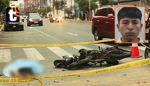 ¡Salió de casa y encontró la muerte! Motociclista de 19 años fallece tras brutal choque con camioneta en Lince