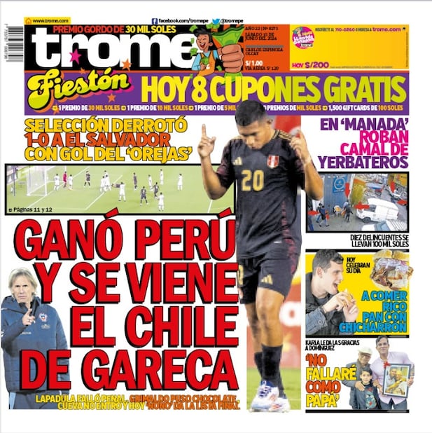 Portada Trome