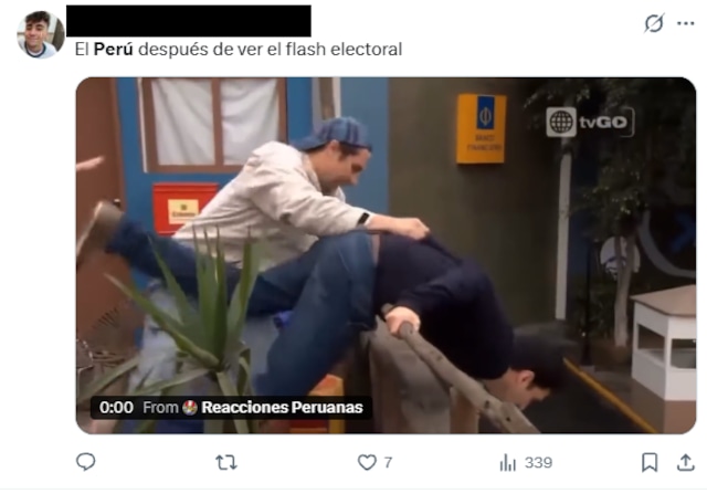 Meme tras la segunda vuelta electoral.