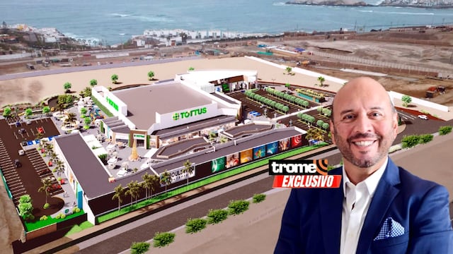 "Nuestro proyecto tendrá oferta muy completa y busca ser el punto de encuentro para todos los distritos del sur chico de Lima”, dijo Rafael Villanueva, CEO de Algeciras. (Entrevista y Foto compos.: Isabel Medina / Trome).