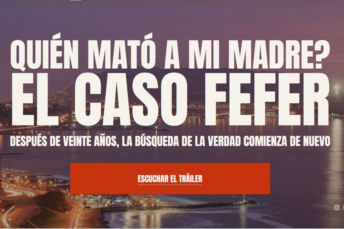 El primer capítulo del podcast "¿Quién mató a mi madre? El Caso Fefer" de Ariel Fefer saldrá al aire el martes 11 de agosto de 2026. Fotocaptura.
