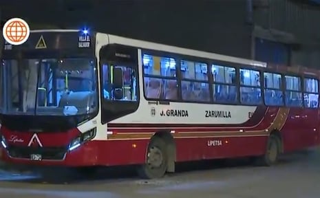 Villa El Salvador: Sicarios asesinan a conductor de bus cuando recogía pasajeros | VIDEO