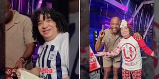 Carlos Vílchez cumple apuesta: se viste de crema por reto de Cuto Guadalupe