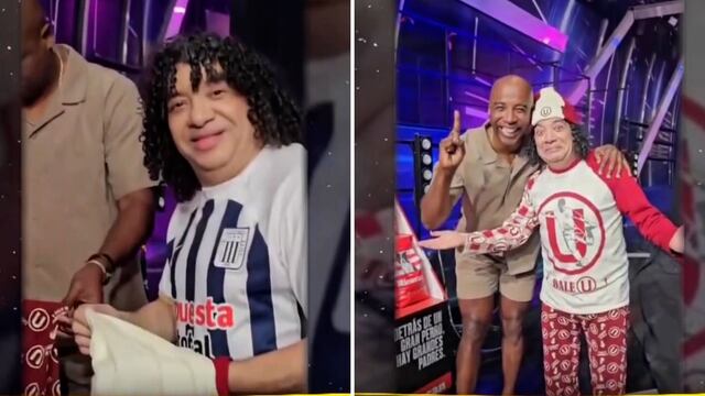 Carlos Vílchez cumple apuesta: se viste de crema por reto de Cuto Guadalupe