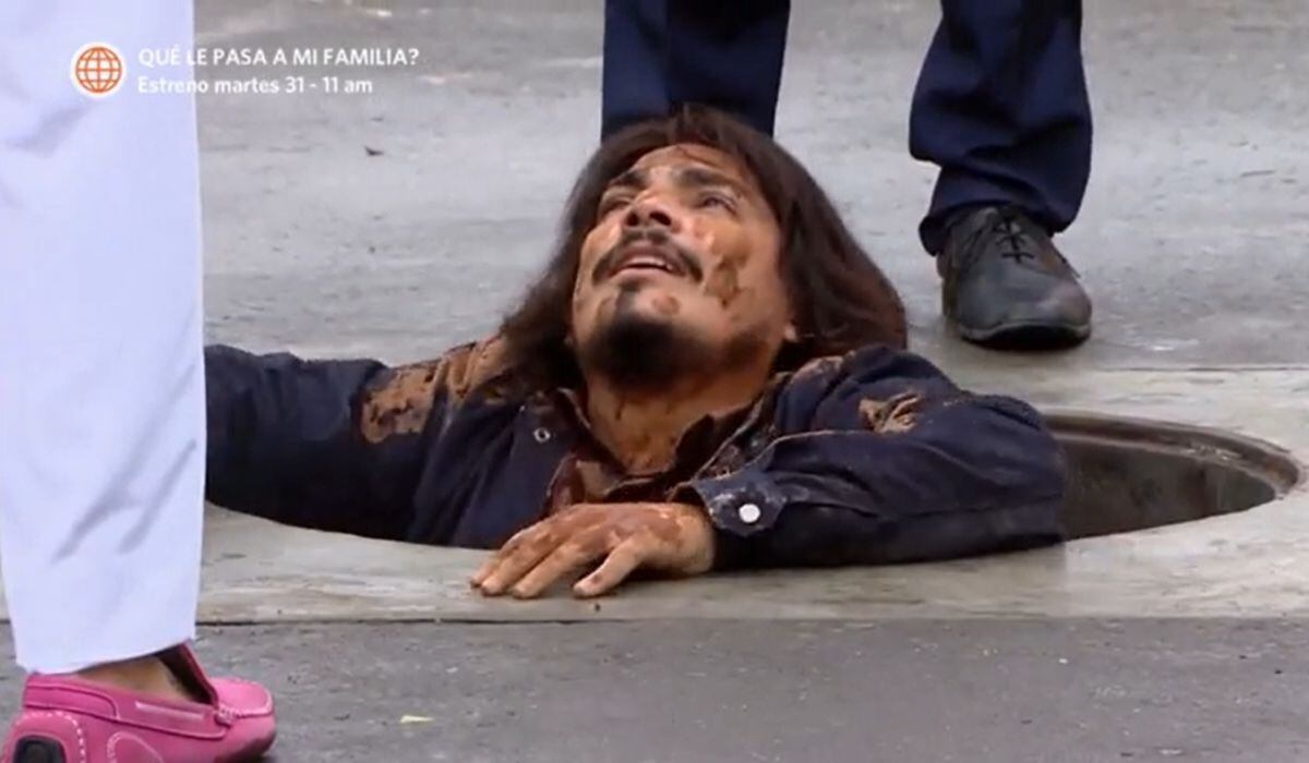 Oliverio es arrojado al buzón tras ser confundido con un rondero expropiador (Foto: América TV)