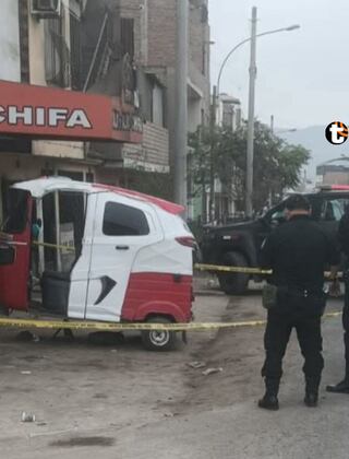 ¡Navidad manchada de sangre en Comas! Mototaxista es acribillado mientras esperaba arreglo de su unidad