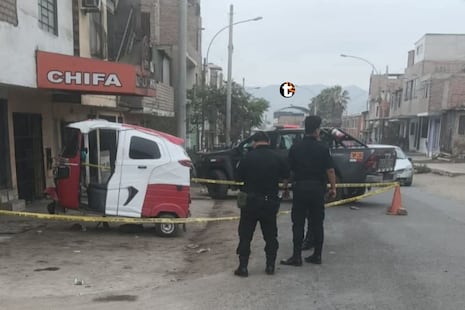 ¡Navidad manchada de sangre en Comas! Mototaxista es acribillado mientras esperaba arreglo de su unidad
