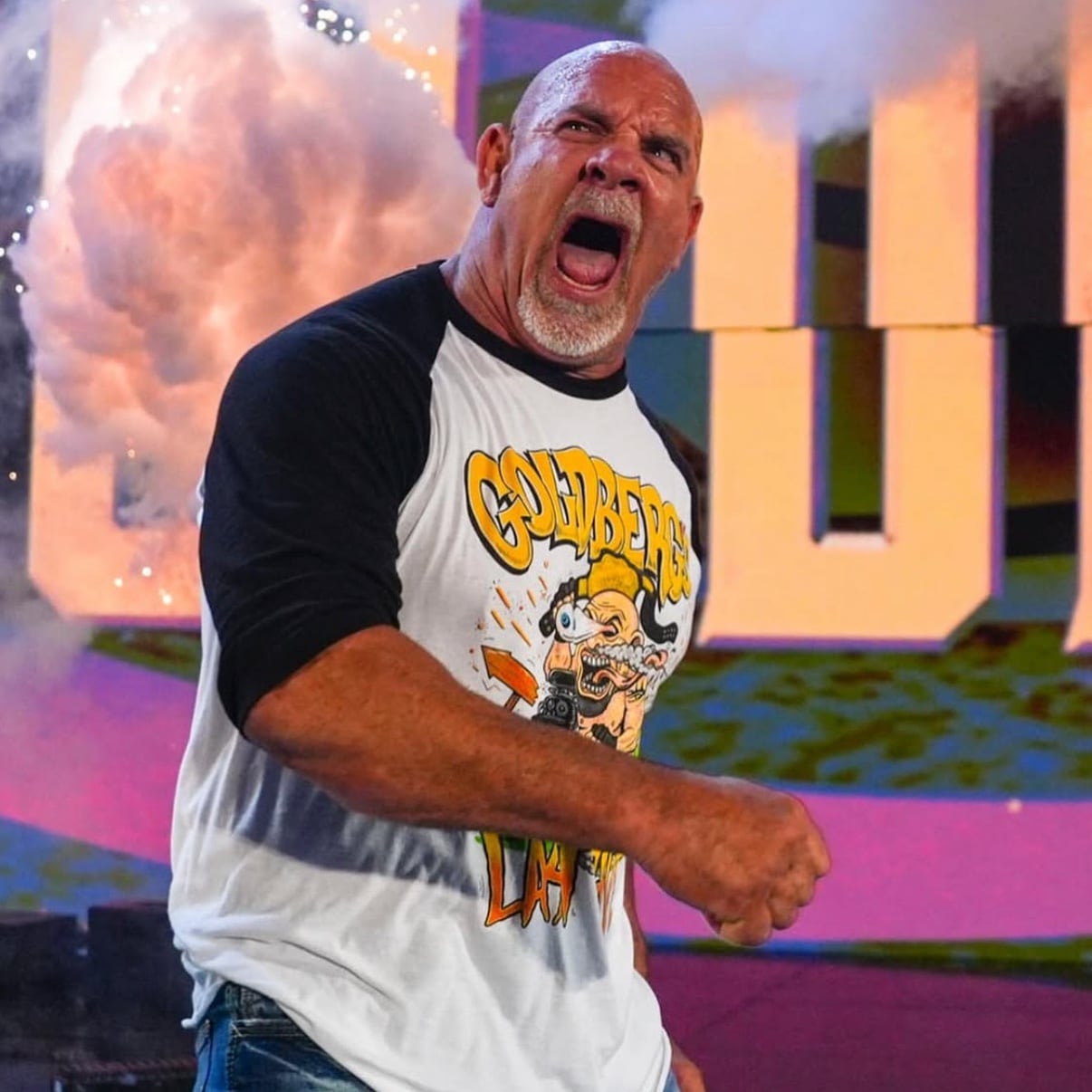 Goldberg enfrentará al campeón de peso completo de WWE, Gunther. (WWE)