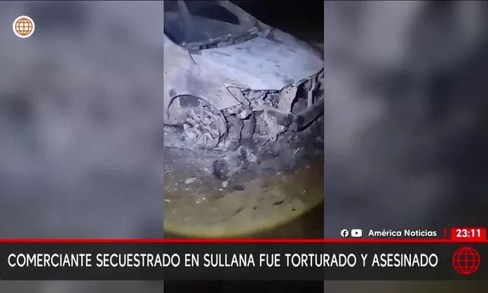 Empresario fue torturado y asesinado. Captura: América Noticias