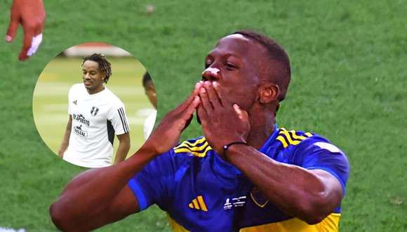André Carrillo bromea con Luis Advíncula tras anotar gol en final de Copa Libertdores (Video: @16andrecarrllo)
