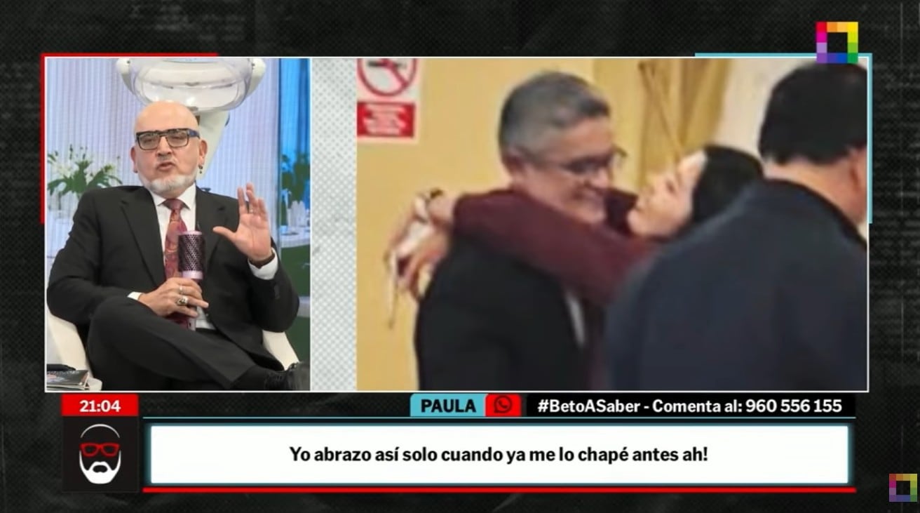 Beto Ortiz también respondió a las críticas relacionadas con la difusión de la fotografía.