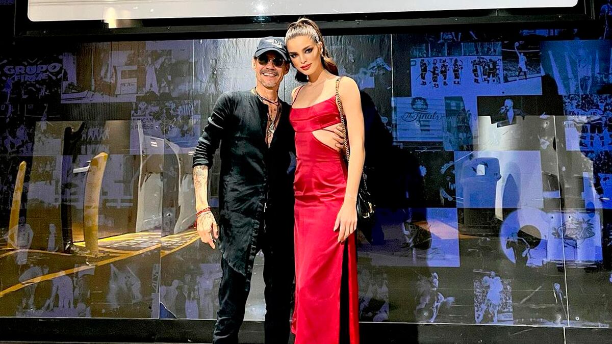 Marc Anthony y Nadia Ferreira se casaron a finales de enero (Foto: Nadia Ferreira / Instagram)