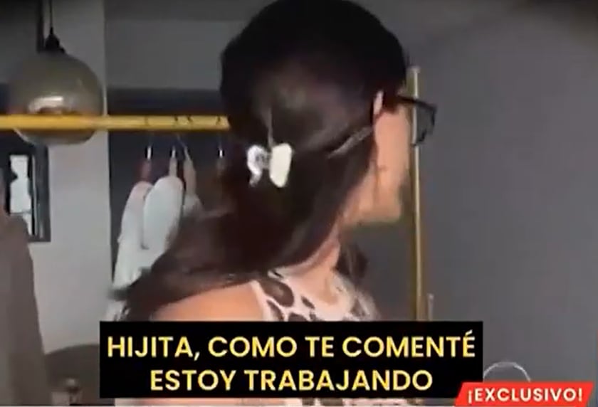 Sale a la luz el LIVE de Andrea San Martín con su hija antes de ser detenida