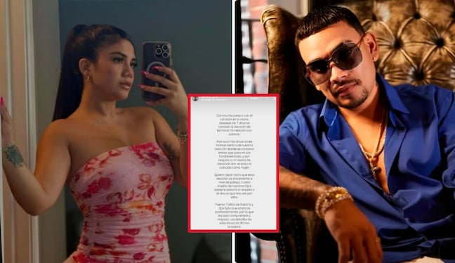 ¡Se acabó! María Fe Saldaña anuncia el fin de su relación con Josimar