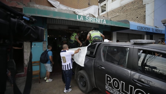 Delincuentes desataron el terror en cebichería de Villa María del Triunfo (Foto: César Bueno @photo.gec)